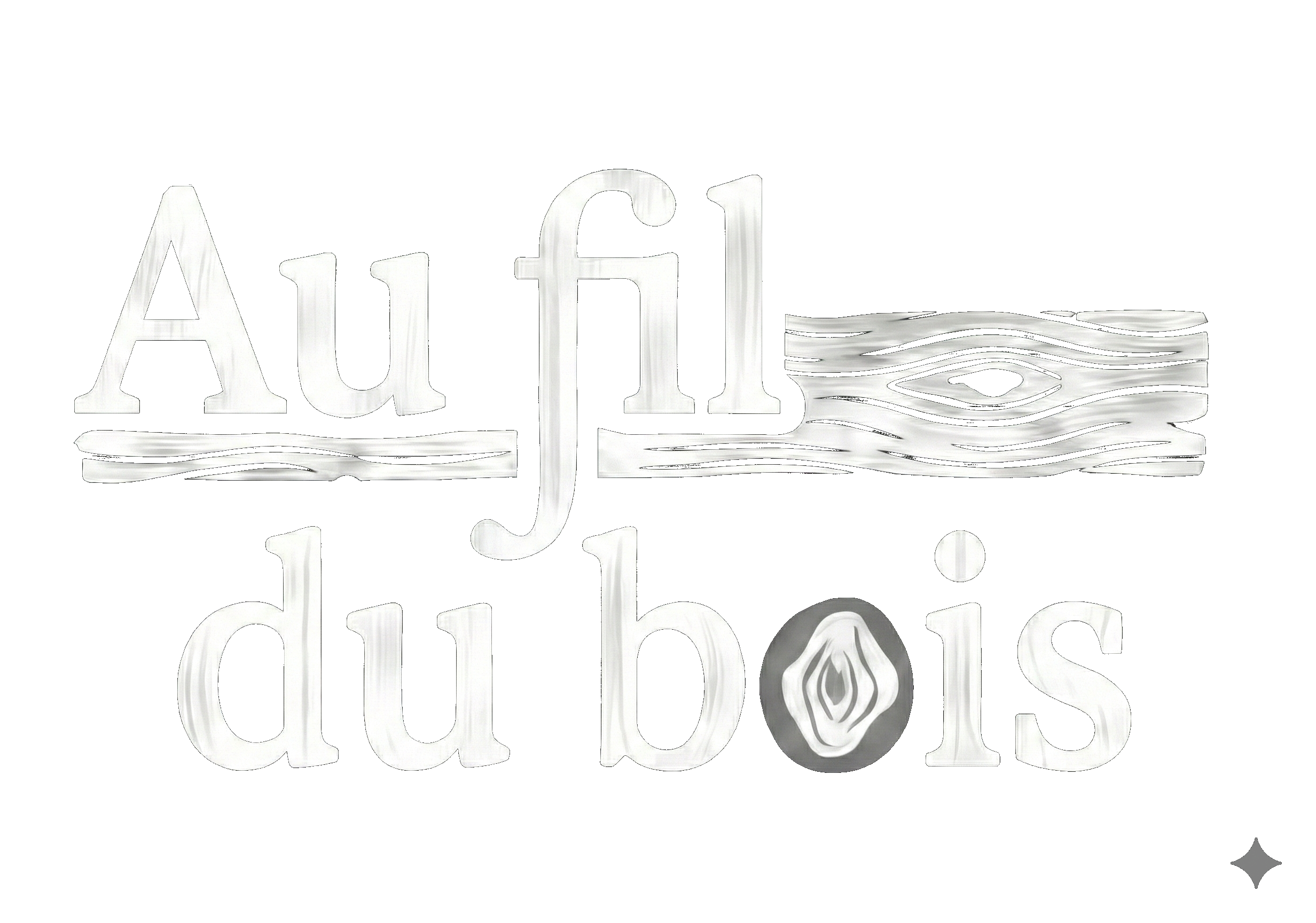 Au fil du bois - Blanc